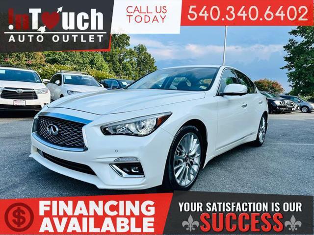 used 2021 INFINITI Q50 car, priced at $24,995