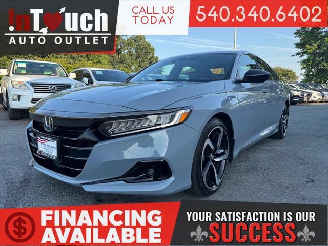 used 2022 Honda Accord Hybrid car, priced at $23,995