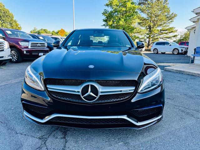 used 2017 Mercedes-Benz AMG C 63 car, priced at $30,995