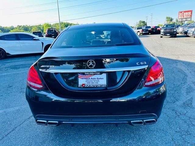 used 2017 Mercedes-Benz AMG C 63 car, priced at $30,995