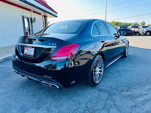 used 2017 Mercedes-Benz AMG C 63 car, priced at $30,995