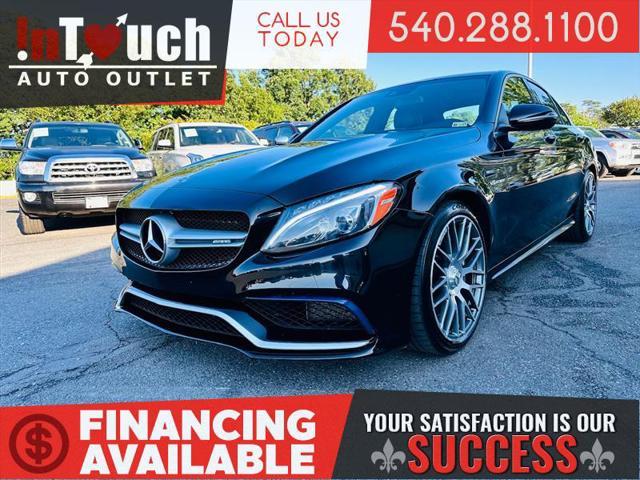 used 2017 Mercedes-Benz AMG C 63 car, priced at $30,995