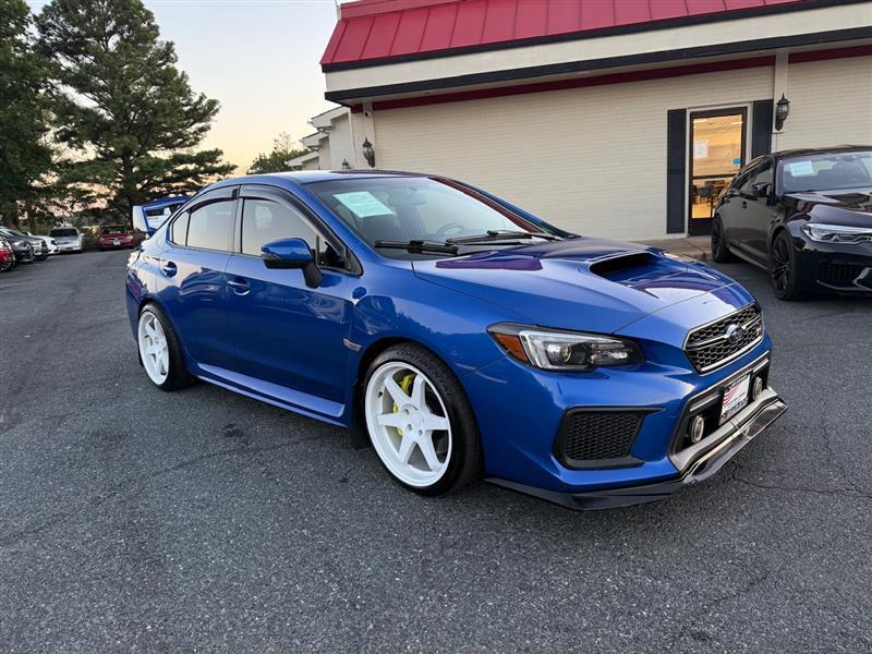 used 2018 Subaru WRX STI car, priced at $25,995