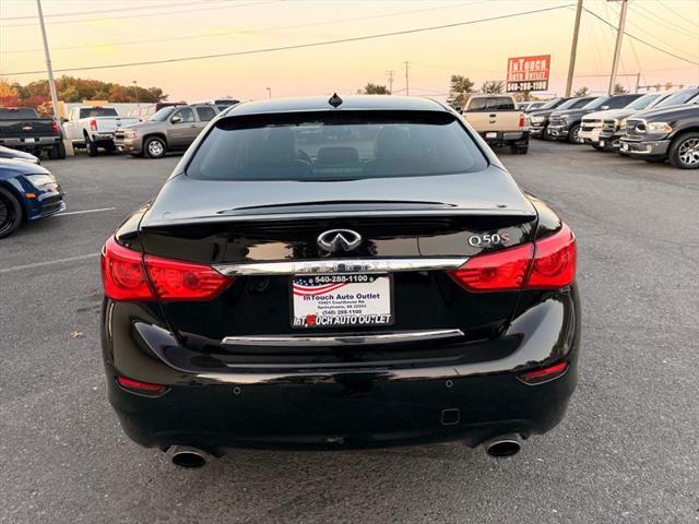 used 2016 INFINITI Q50 car, priced at $19,995