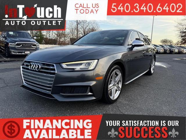 used 2018 Audi S4 car, priced at $27,995