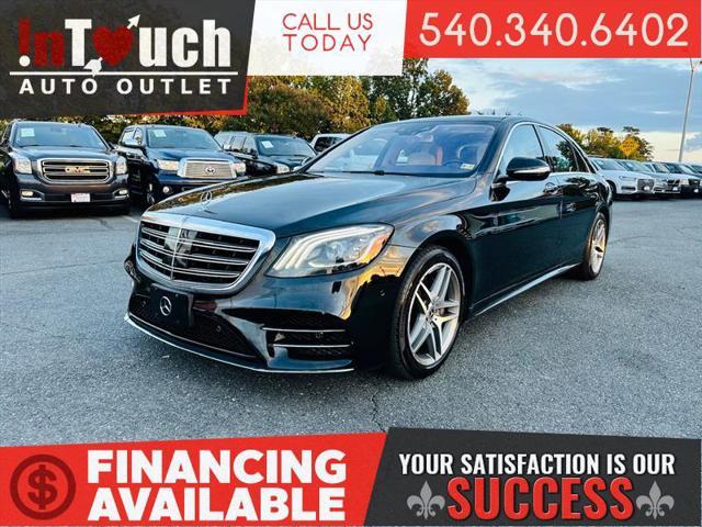 used 2018 Mercedes-Benz S-Class car, priced at $41,995