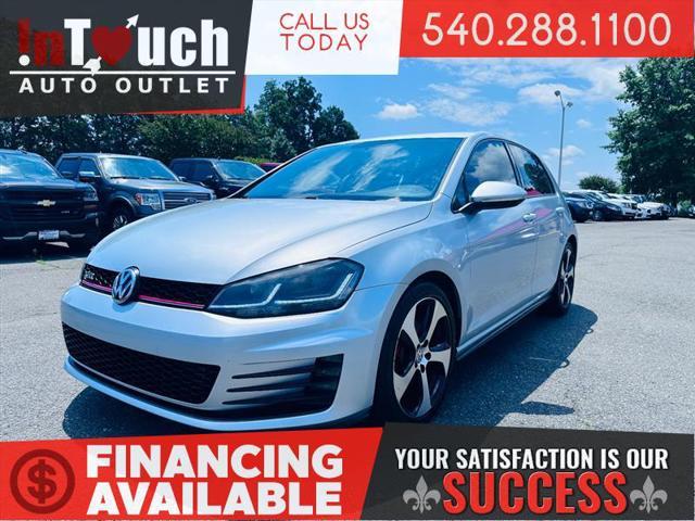 used 2017 Volkswagen Golf GTI car, priced at $15,995