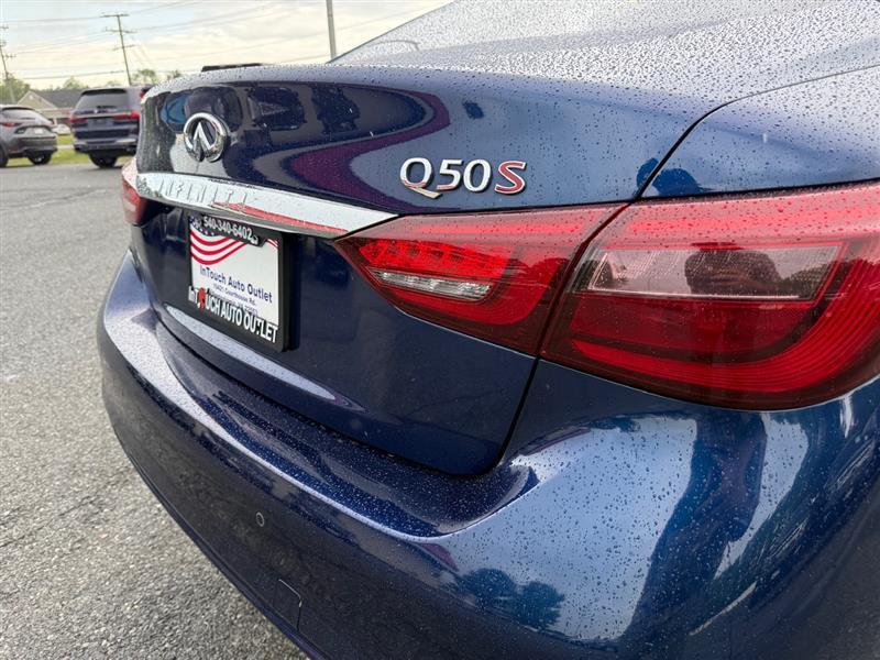 used 2018 INFINITI Q50 car, priced at $21,995