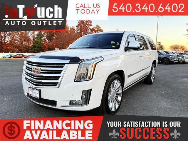 used 2018 Cadillac Escalade ESV car, priced at $29,995