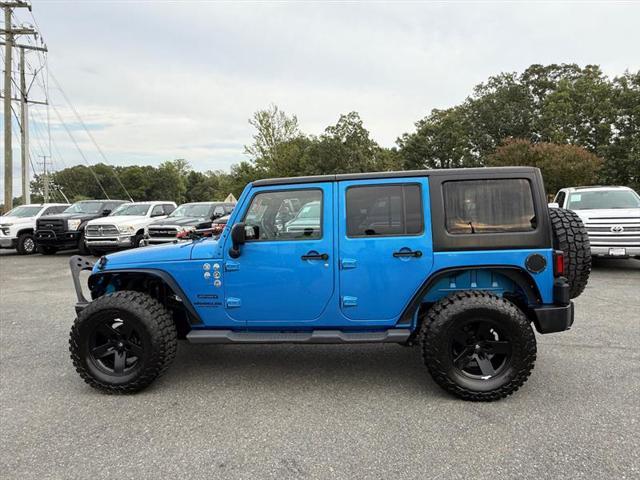 used 2015 Jeep Wrangler Unlimited car, priced at $19,995