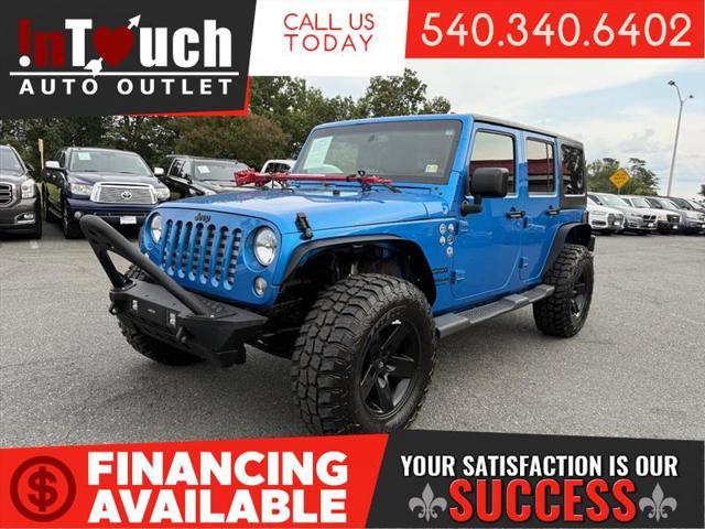 used 2015 Jeep Wrangler Unlimited car, priced at $17,995