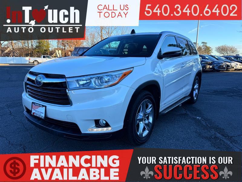 used 2016 Toyota Highlander Hybrid car, priced at $19,995