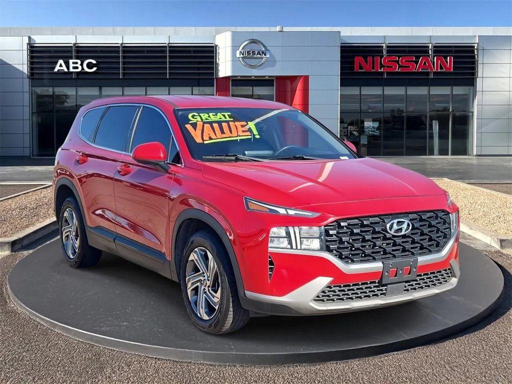 used 2021 Hyundai Santa Fe car, priced at $15,777