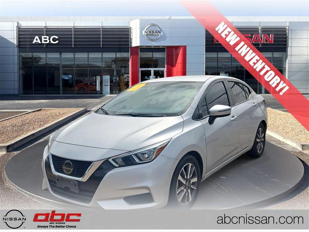 used 2021 Nissan Versa car, priced at $12,874