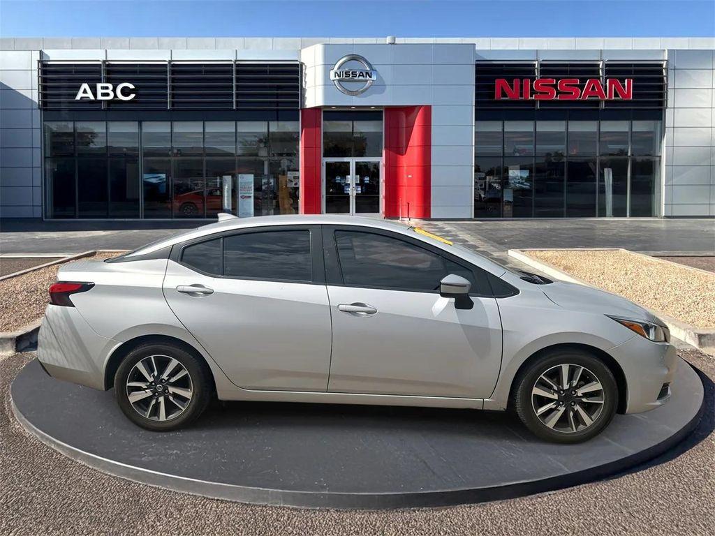 used 2021 Nissan Versa car, priced at $12,874