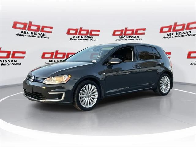 used 2016 Volkswagen e-Golf car, priced at $9,999