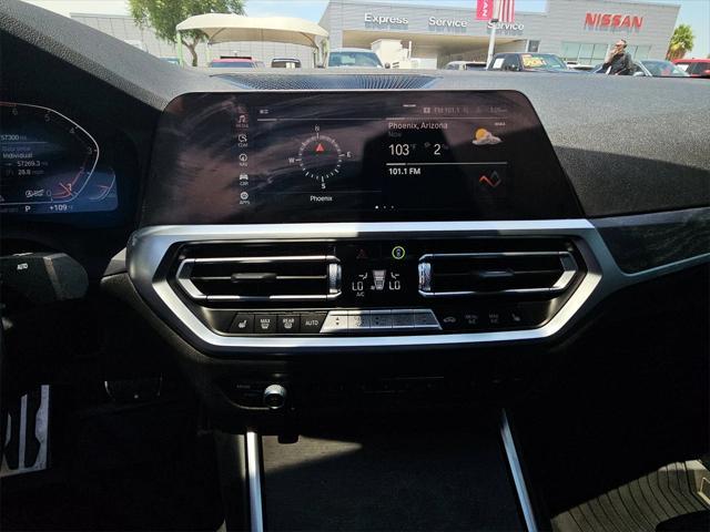 used 2022 BMW 330 car, priced at $28,184