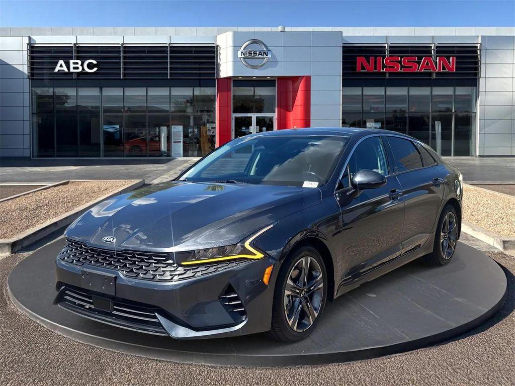 used 2021 Kia K5 car, priced at $17,832
