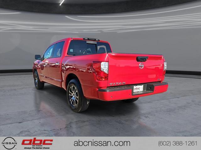 used 2021 Nissan Titan car, priced at $25,443