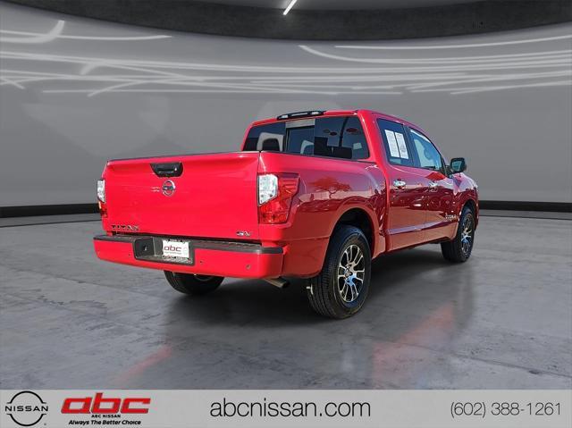 used 2021 Nissan Titan car, priced at $25,443