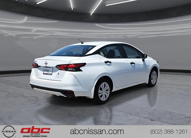 new 2025 Nissan Versa car, priced at $20,695