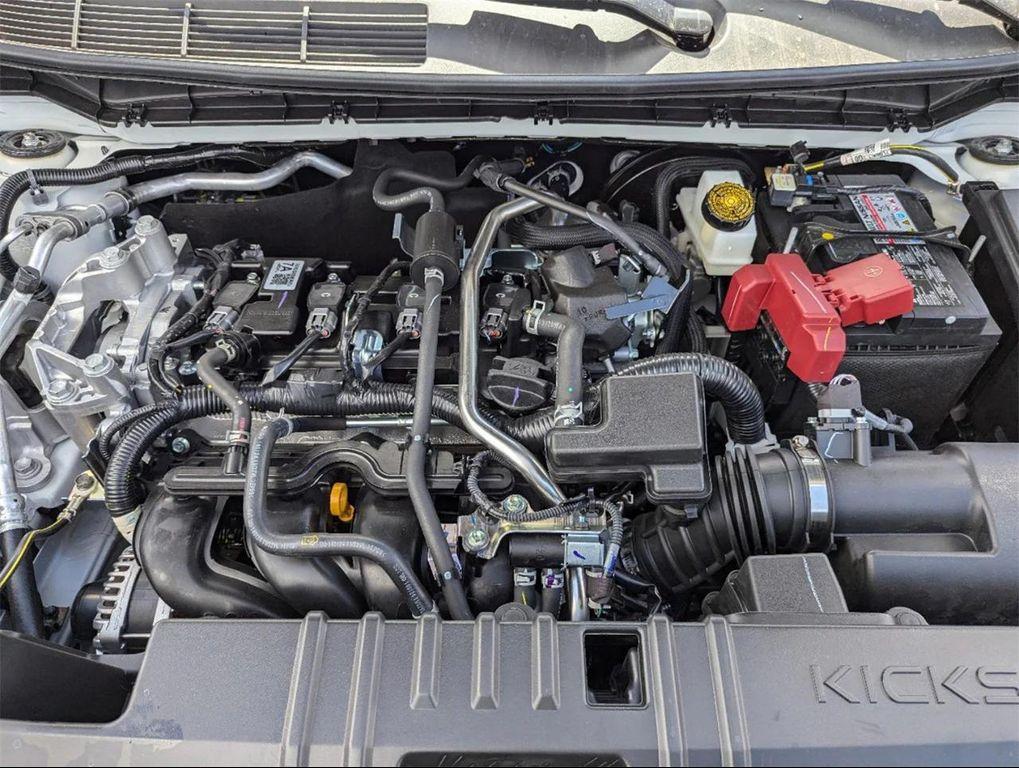 new 2025 Nissan Kicks car, priced at $25,595