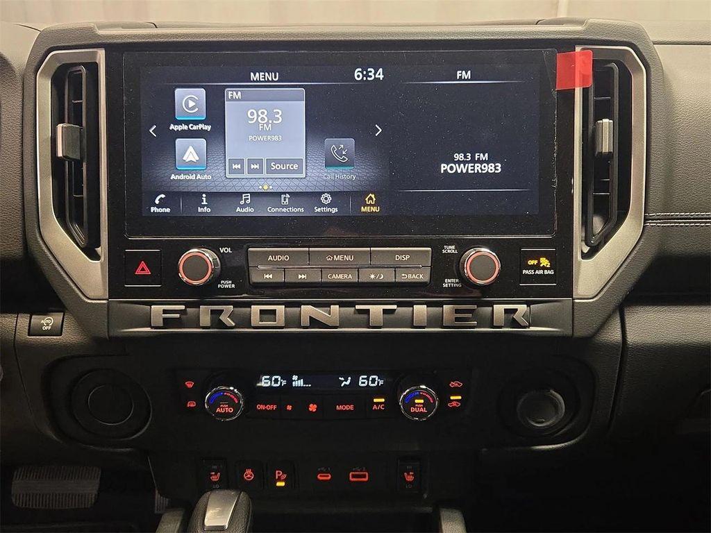 new 2025 Nissan Frontier car, priced at $38,355