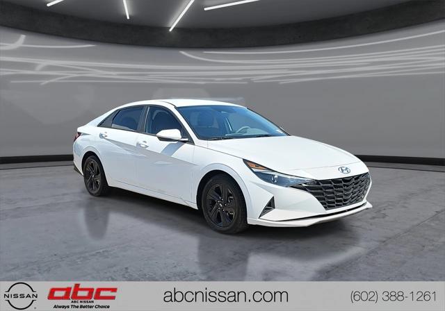 used 2021 Hyundai Elantra car, priced at $18,107