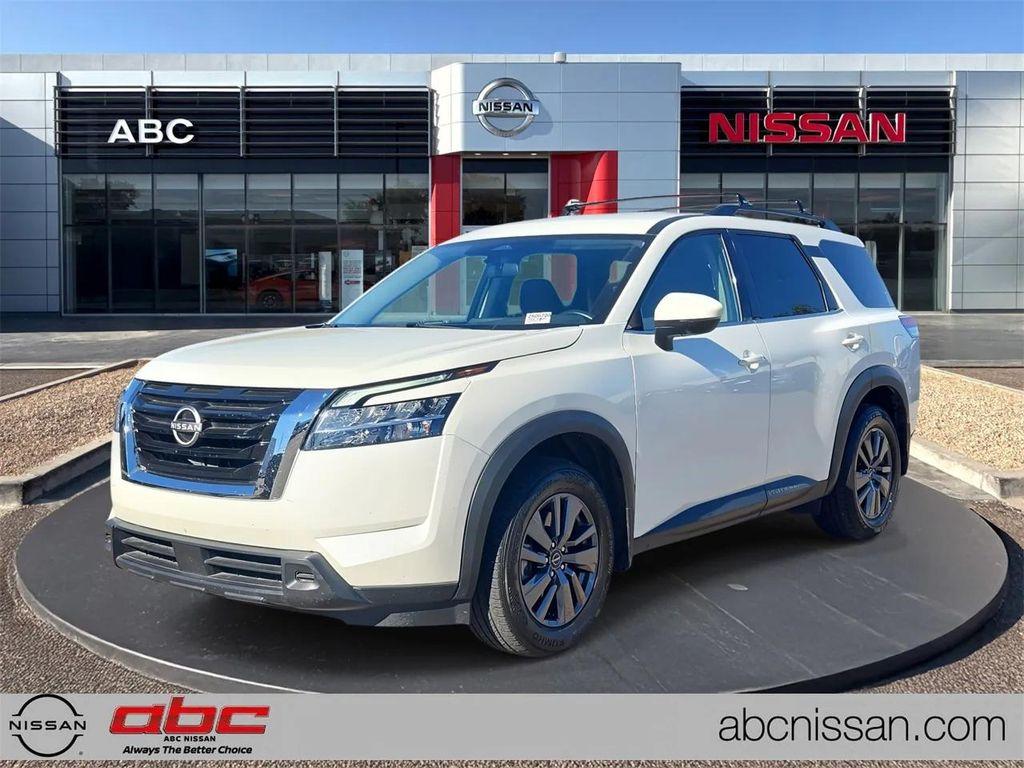 used 2022 Nissan Pathfinder car, priced at $25,938