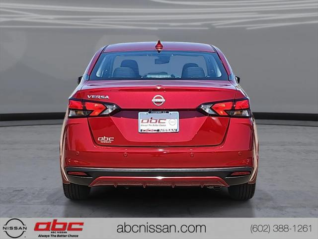 new 2025 Nissan Versa car, priced at $22,835