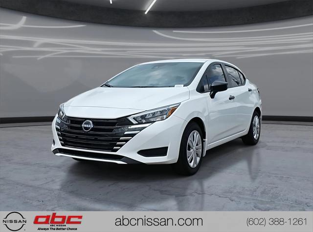 new 2025 Nissan Versa car, priced at $20,695