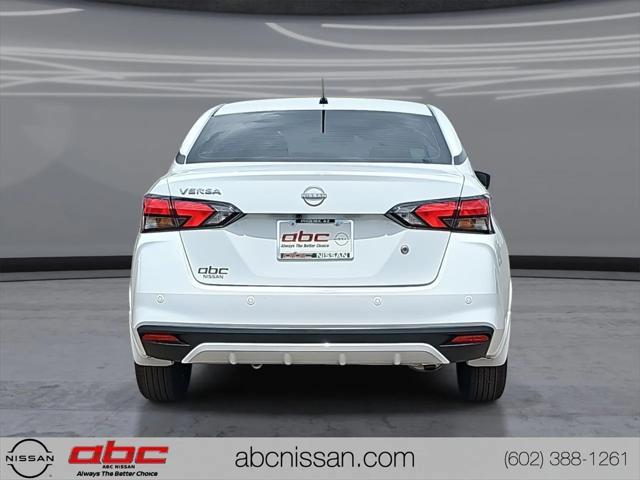 new 2025 Nissan Versa car, priced at $20,695