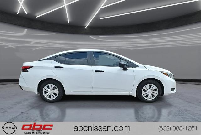 new 2025 Nissan Versa car, priced at $20,695