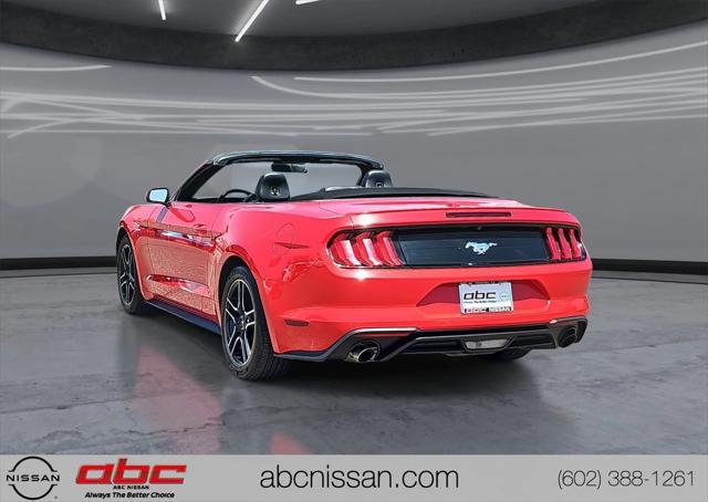 used 2021 Ford Mustang car, priced at $19,997