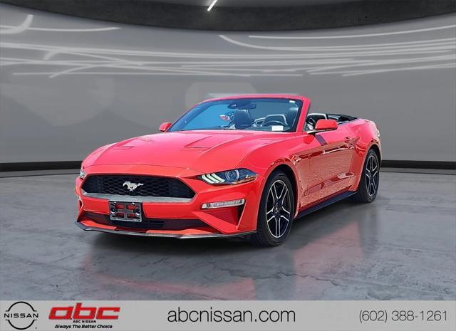 used 2021 Ford Mustang car, priced at $19,997