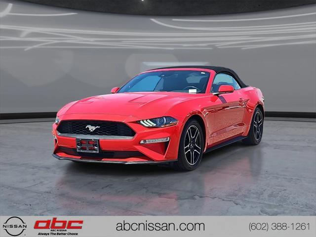 used 2021 Ford Mustang car, priced at $19,997