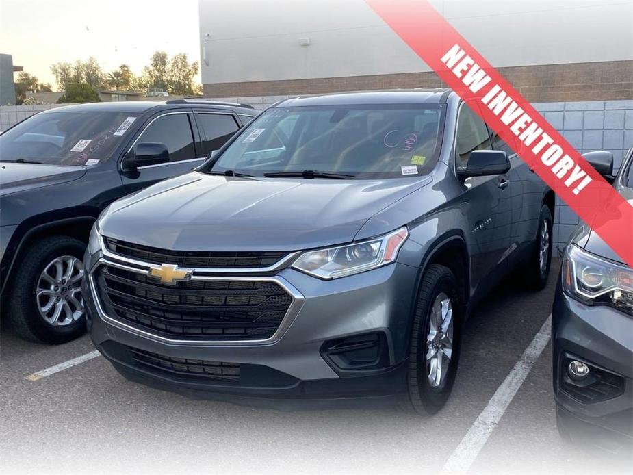 used 2021 Chevrolet Traverse car, priced at $19,977