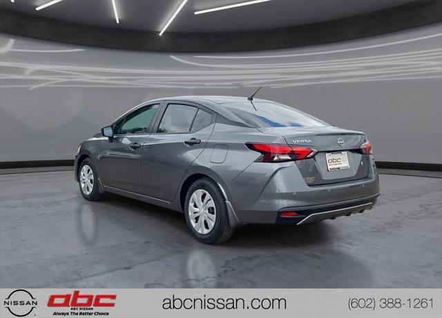 new 2025 Nissan Versa car, priced at $20,695