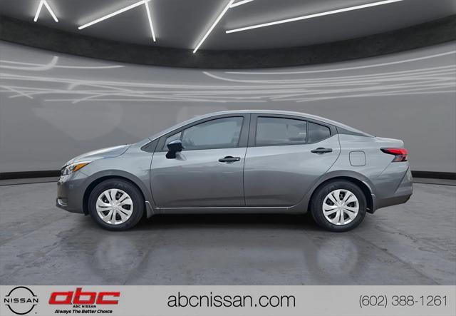 new 2025 Nissan Versa car, priced at $20,785