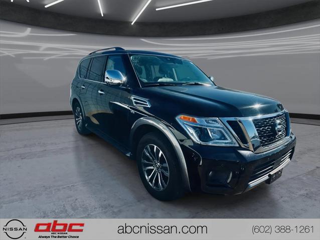 used 2019 Nissan Armada car, priced at $22,999