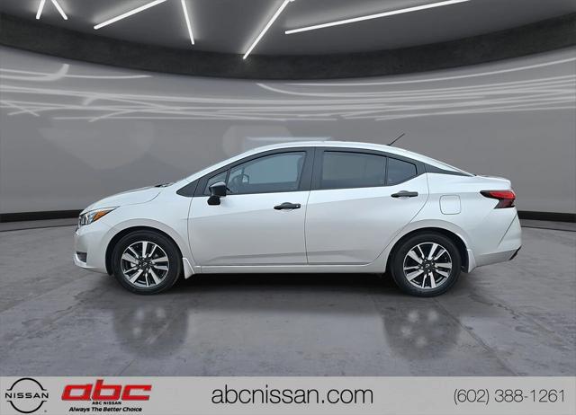 new 2025 Nissan Versa car, priced at $20,695