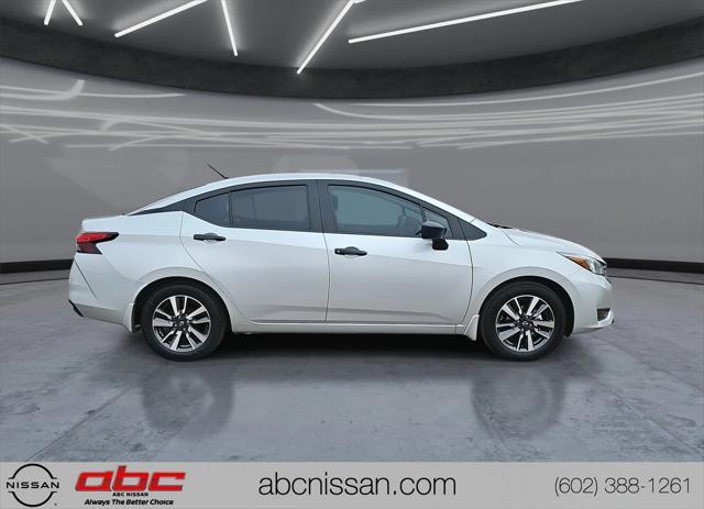 new 2025 Nissan Versa car, priced at $20,695