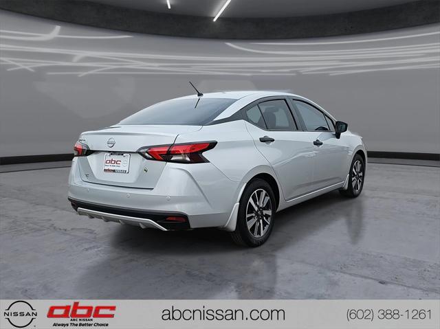 new 2025 Nissan Versa car, priced at $20,695
