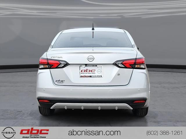new 2025 Nissan Versa car, priced at $20,695