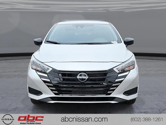 new 2025 Nissan Versa car, priced at $20,695