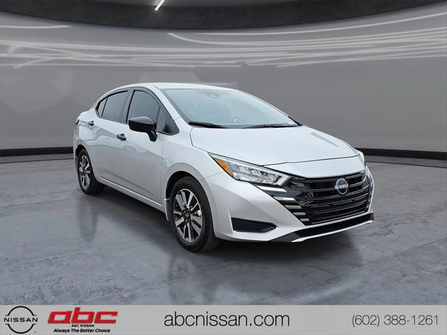 new 2025 Nissan Versa car, priced at $20,695