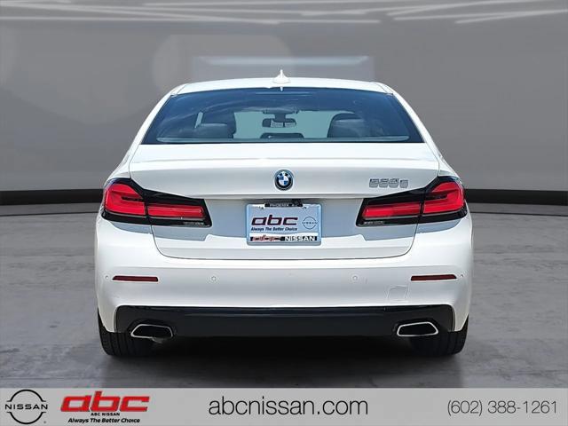 used 2023 BMW 530e car, priced at $30,694
