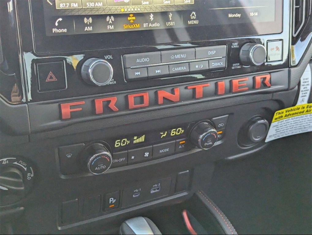 new 2025 Nissan Frontier car, priced at $46,110