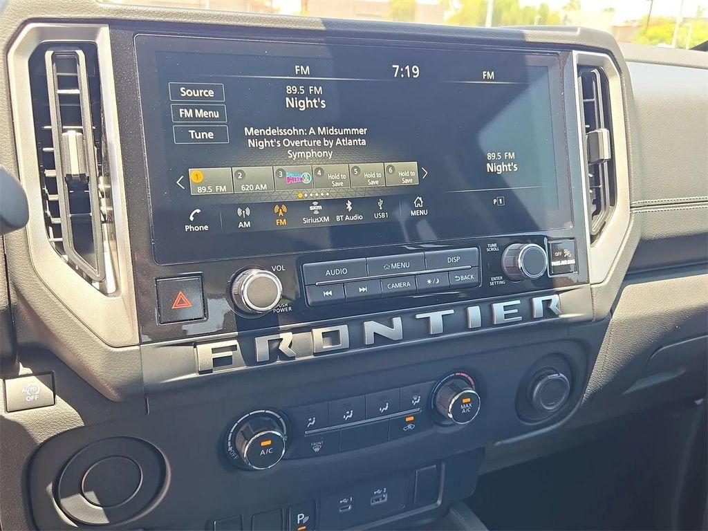 new 2025 Nissan Frontier car, priced at $38,455