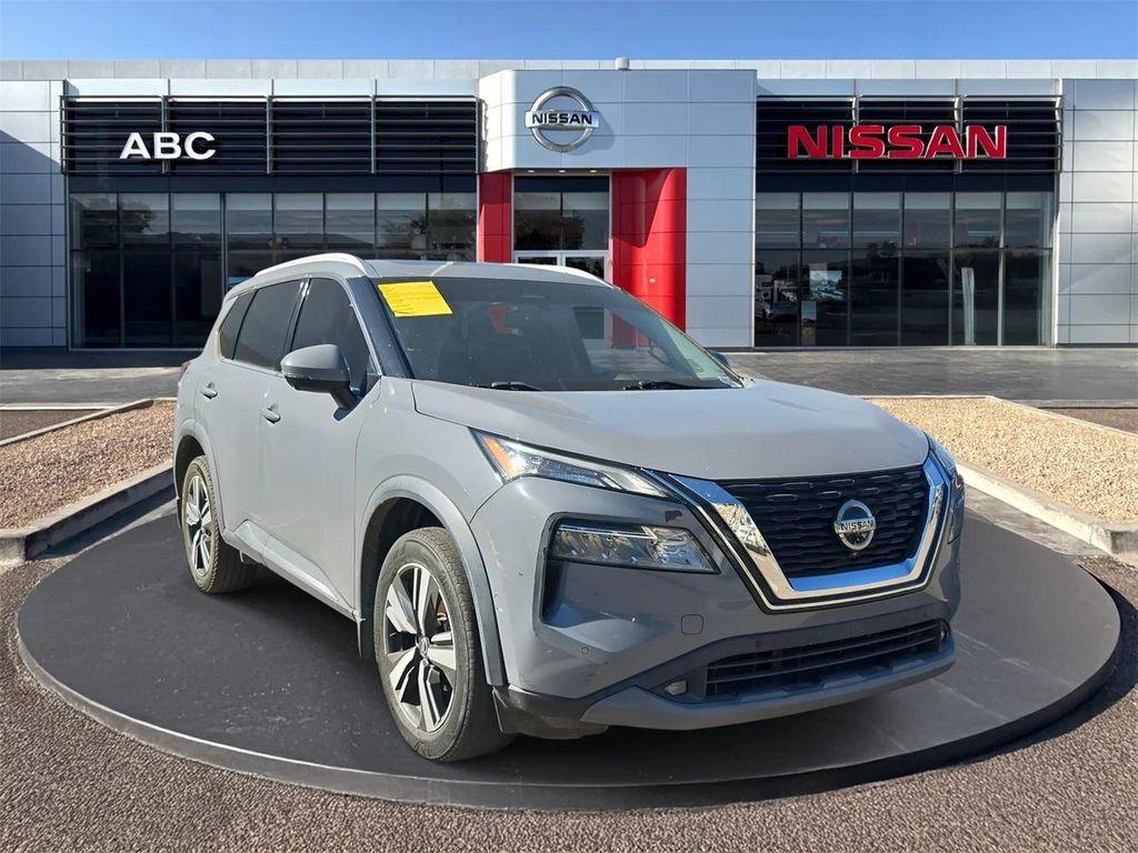 used 2021 Nissan Rogue car, priced at $18,786